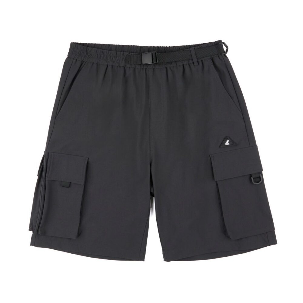 KANGOL 多口袋 工裝短褲 休閒短褲 短褲 男裝 中性 黑色 卡其 64251520