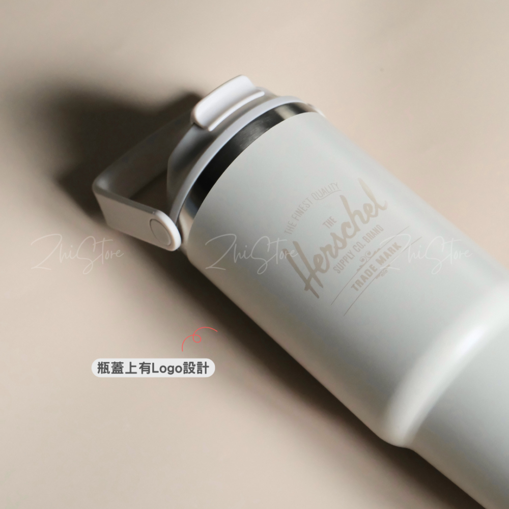 Herschel 手提 保溫 冰霸杯 880ml 保溫杯 保冰杯 保溫瓶 不鏽鋼杯 水壺 黑色 奶茶色