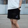 17 KANGOL 中性棉短褲 休閒短褲 短褲 棉褲 棉短褲 黑色 灰 64251503