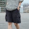 KANGOL 多口袋 工裝短褲 休閒短褲 短褲 男裝 中性 深灰 深綠 64251520