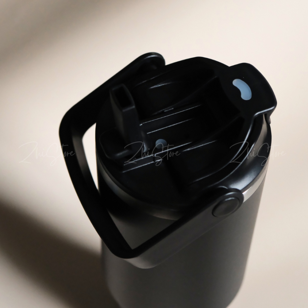 Herschel 手提 保溫 冰霸杯 880ml 保溫杯 保冰杯 保溫瓶 不鏽鋼杯 水壺 黑色 奶茶色