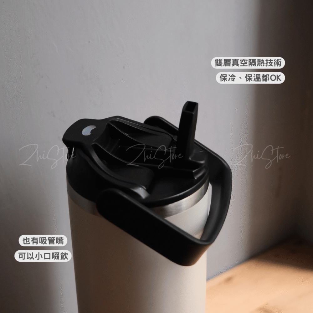 38 KANGOL / Herschel 手提 保溫 冰霸杯 880ml 保溫杯 保冰杯 保溫瓶 不鏽鋼杯 水壺 黑色 奶茶色