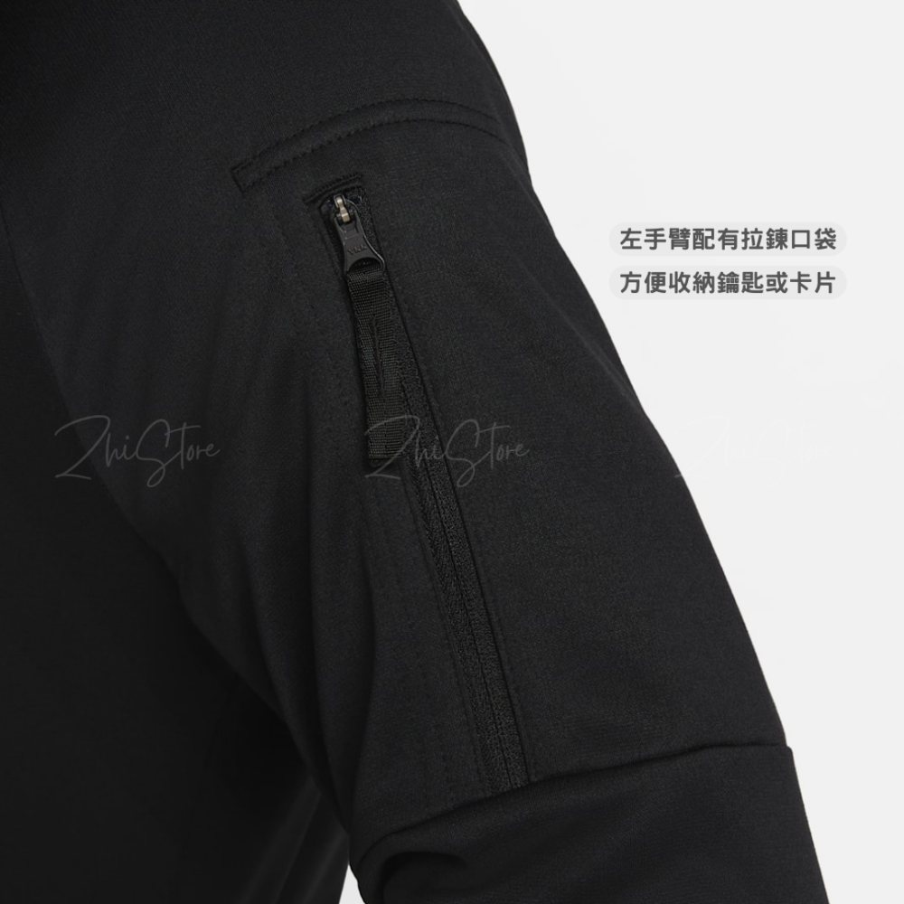 【零碼出清｜售出不退換｜XL號】Nike THERMA-FIT 拉鍊 運動 連帽外套 連帽上衣 保暖 外套 黑色 DQ4831-010