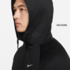 【零碼出清｜售出不退換｜XL號】Nike THERMA-FIT 拉鍊 運動 連帽外套 連帽上衣 保暖 外套 黑色 DQ4831-010