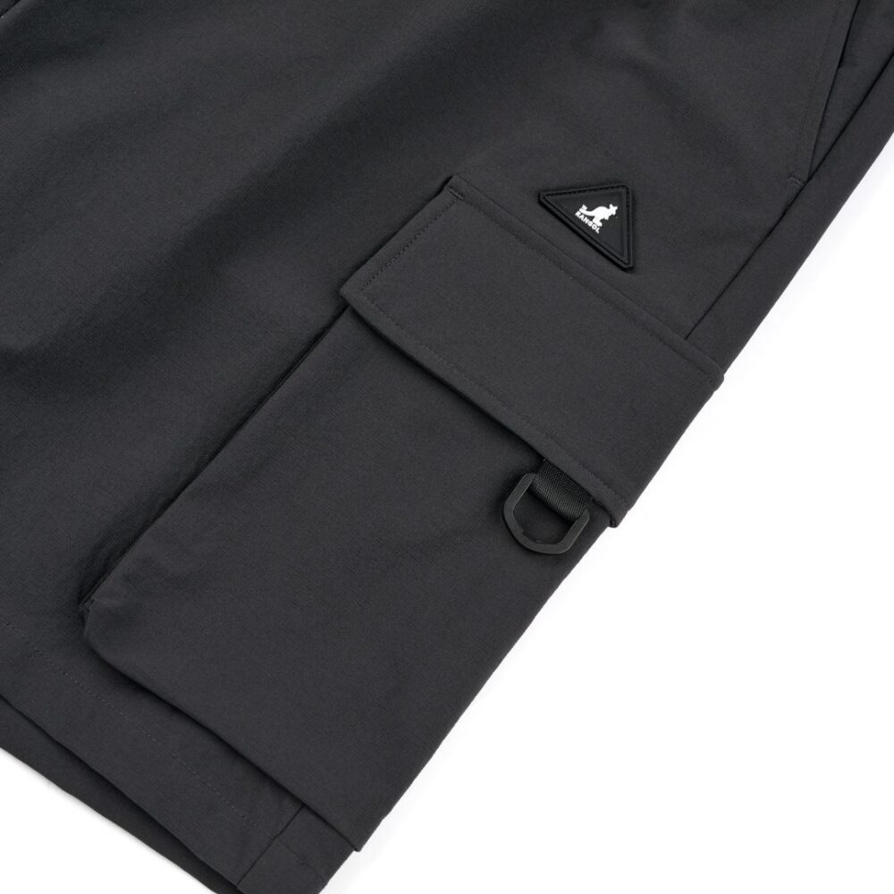 KANGOL 多口袋 工裝短褲 休閒短褲 短褲 男裝 中性 黑色 卡其 64251520