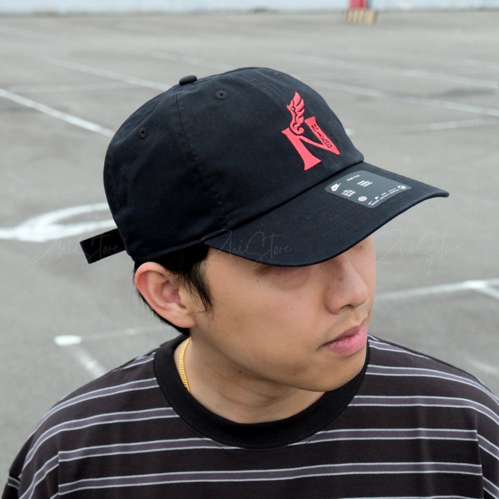 Nike Club Cap N字刺繡款 棒球帽 老帽 鴨舌帽 遮陽帽 帽子 黑色 IQ0979-010