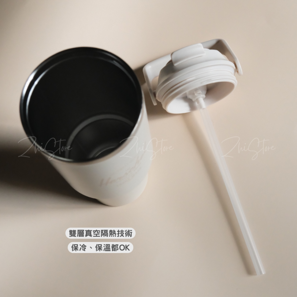 Herschel 手提 保溫 冰霸杯 880ml 保溫杯 保冰杯 保溫瓶 不鏽鋼杯 水壺 黑色 奶茶色