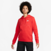 【零碼出清｜售出不退換｜L號】Nike Club 女款 刺繡Logo 帽T 連帽上衣 長袖上衣 長袖 紅色 DQ5794-657