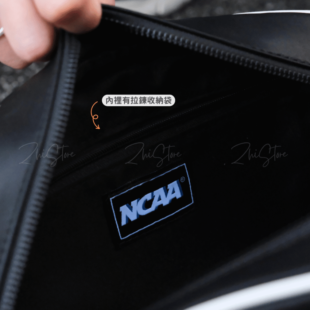 NCAA 滾邊保齡球包 手提包 肩背包 黑色 74221710