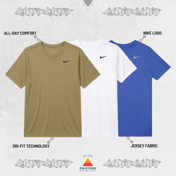 DX0990-411 DX0990-010 Nike Dri-FIT 運動 短袖上衣 運動衣 排汗衣 短袖 黑 藍 DX0990-010 411