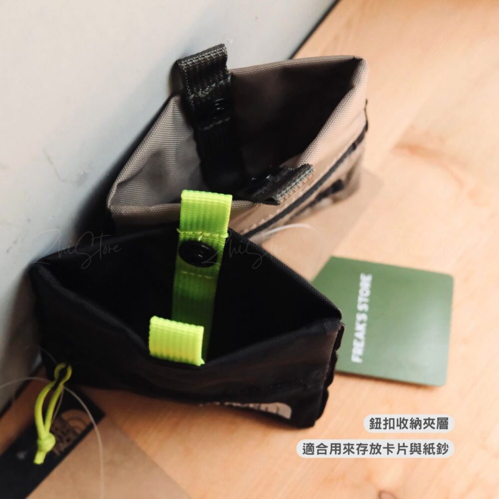 10 THE NORTH FACE 零錢包 小包 錢包 小零錢包 黑色 卡其灰 NNNN2260