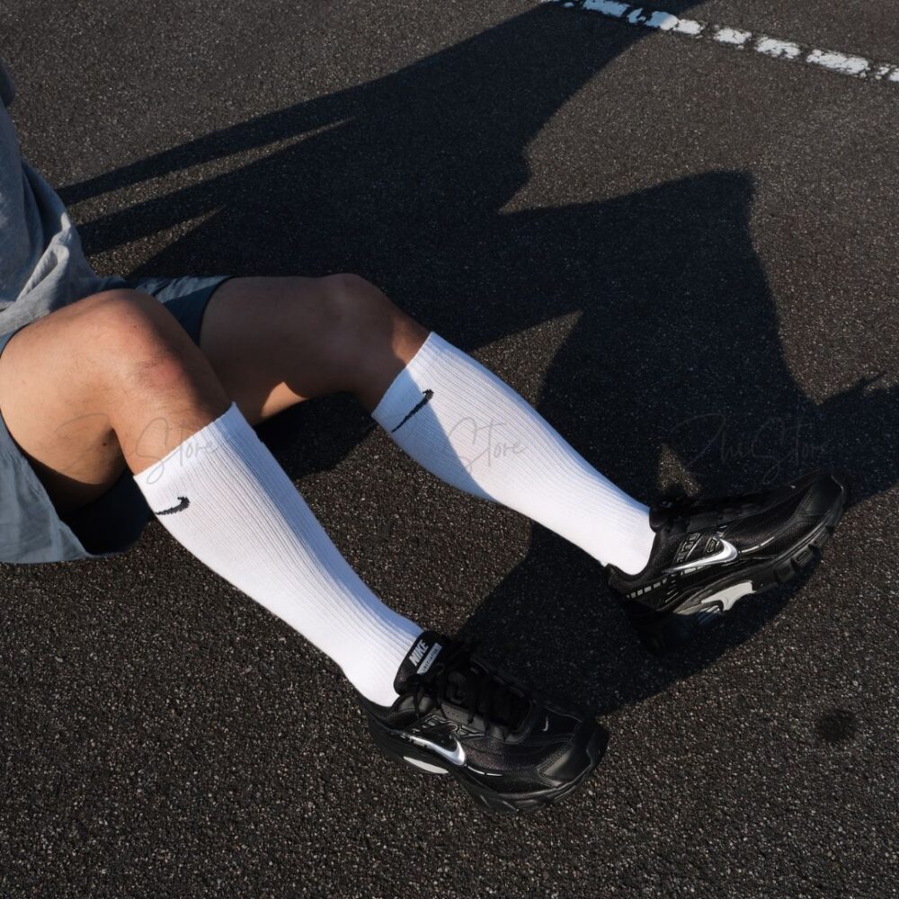 Nike Elevated【2雙一組】及膝長襪 白襪 白長襪 襪子 男襪 女襪 HQ8510-100