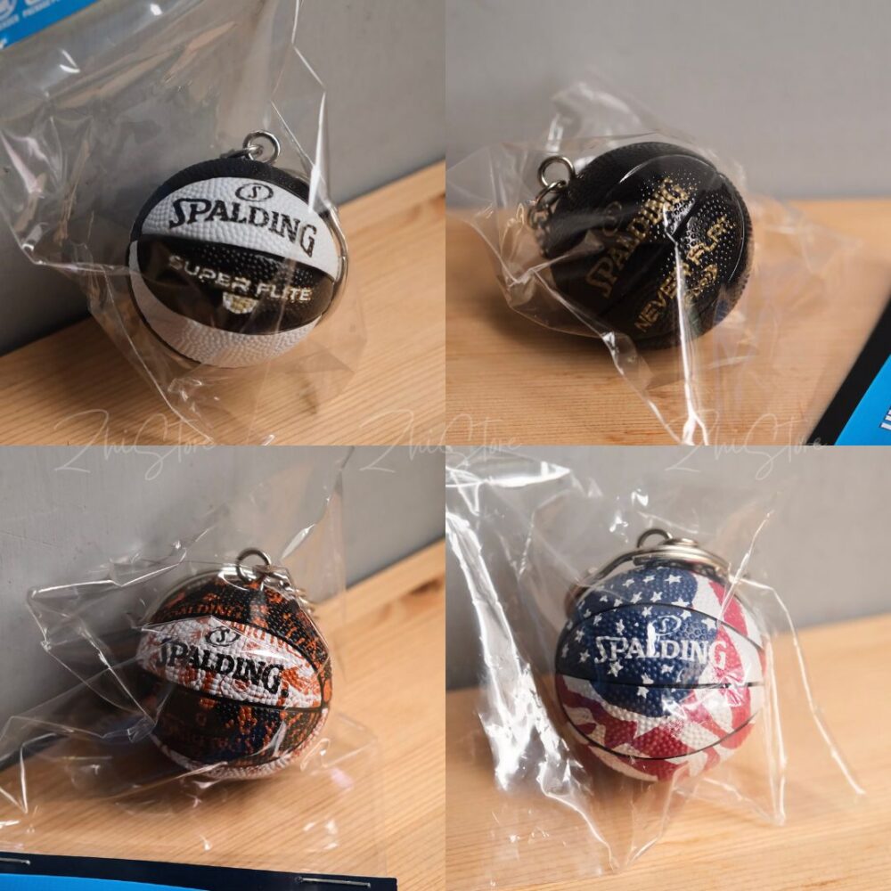 SPALDING x 派大星 籃球 鑰匙圈 掛飾 海綿寶寶 斯伯丁 禮物 生日禮物 吊飾 鑰匙圈吊飾
