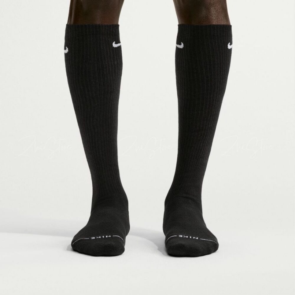 19 Nike Elevated【2雙一組】及膝長襪 白襪 白長襪 襪子 男襪 女襪 HQ8510-100 HQ8510-010
