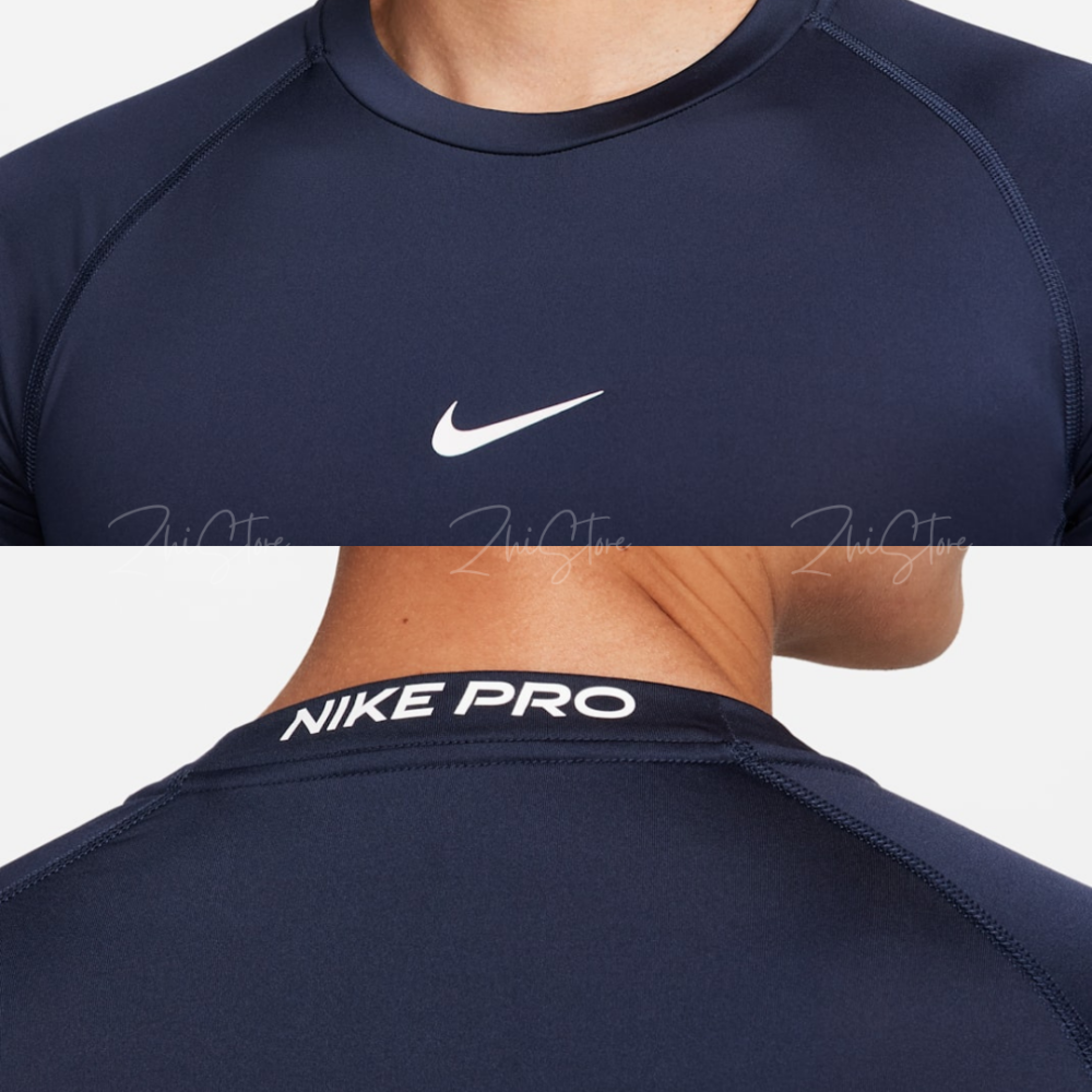 20 Nike Pro Dri-FIT 男款 緊身運動短袖上衣 運動束衣 健身衣 緊身衣 運動上衣 排汗短T 深藍色 FB7933-451