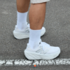 【台灣製】Z'Socks 純白休閒厚底 中長筒襪 白襪 襪子 白色 男襪 女襪