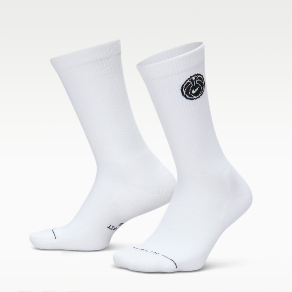 Nike Elevated【3雙一組】籃球長襪 白長襪 白襪 白色 男襪 女襪 IH8631-901