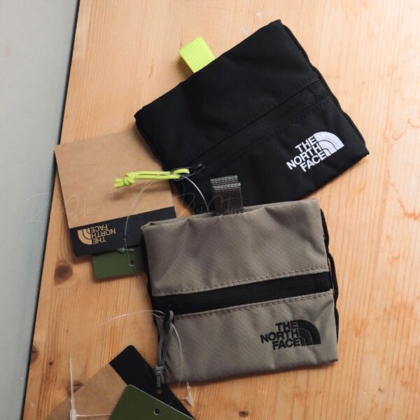 8 THE NORTH FACE 零錢包 小包 錢包 小零錢包 黑色 卡其灰 NNNN2260