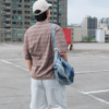 14 日本 Alfred Alex 復古 水洗 丹寧包 斜背包 肩背包
