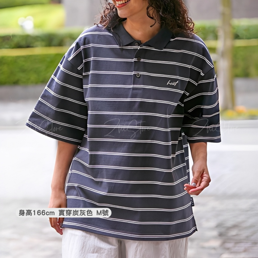 17 日本 HECT 條紋 POLO衫 短袖上衣 日系 中性 男裝 女裝 上衣 短袖 女生上衣 男生上衣