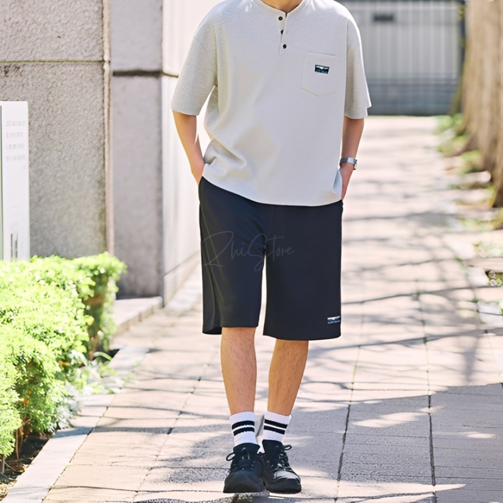 19 日本 THE CRAFT CREW PRODUCTS 11oz 重磅休閒短褲 短褲 灰色 黑色