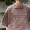 4 日本 HECT 條紋 POLO衫 短袖上衣 日系 中性 男裝 女裝 上衣 短袖 女生上衣 男生上衣