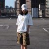 11 KANGOL 中性 露營巴士 圖T 短袖上衣 t恤 短袖 男生上衣 女生 黑色 白 65251014