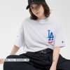 MLB 刺繡 落肩 短袖上衣 T-shirt 短袖