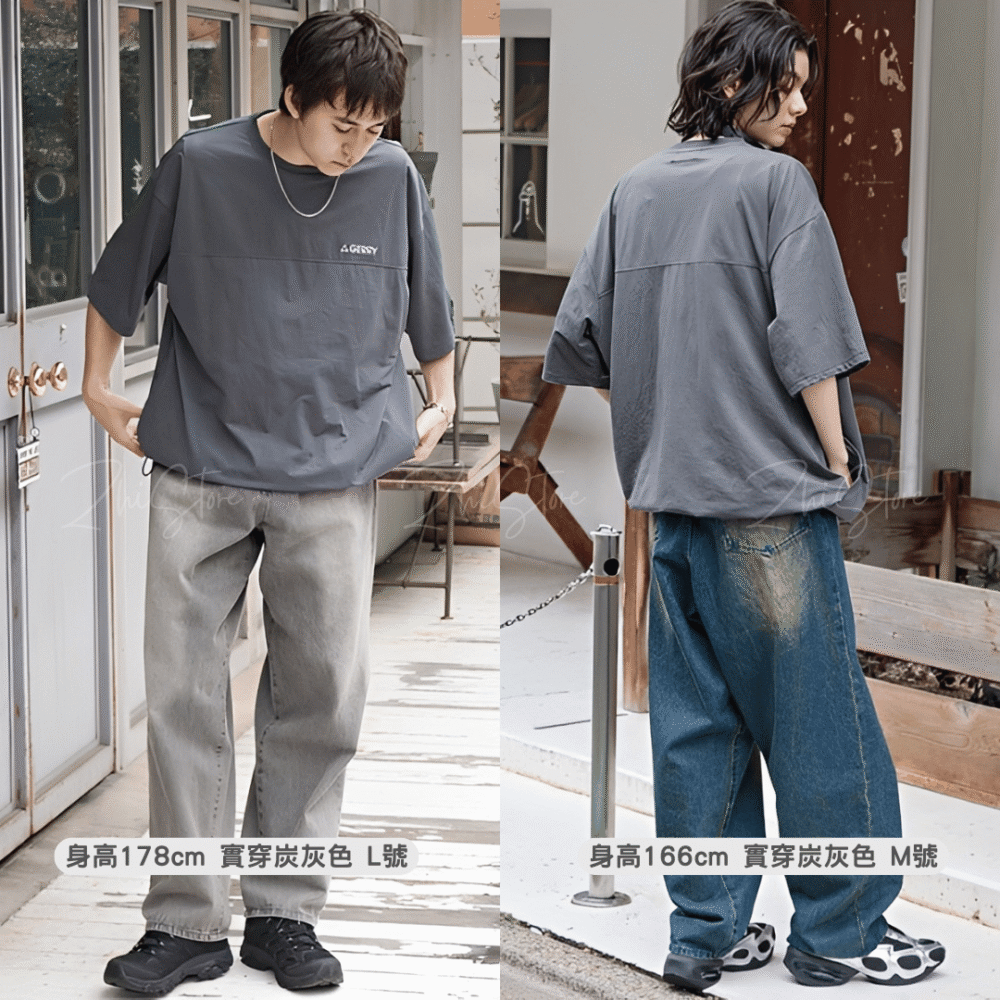 18 日本 GERRY×MONO-MART 別注款 速乾涼感 機能 落肩 短袖上衣 T-shirt 短袖