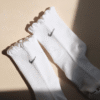 Nike Elevated【2雙一組】木耳邊 中長筒襪 襪子 休閒襪 襪 配件 IH8621-903 IH8621-910