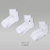 Nike Jordan【3雙一組】木耳邊 中筒襪 襪子 休閒襪 白襪 襪 白色 IR0597-901