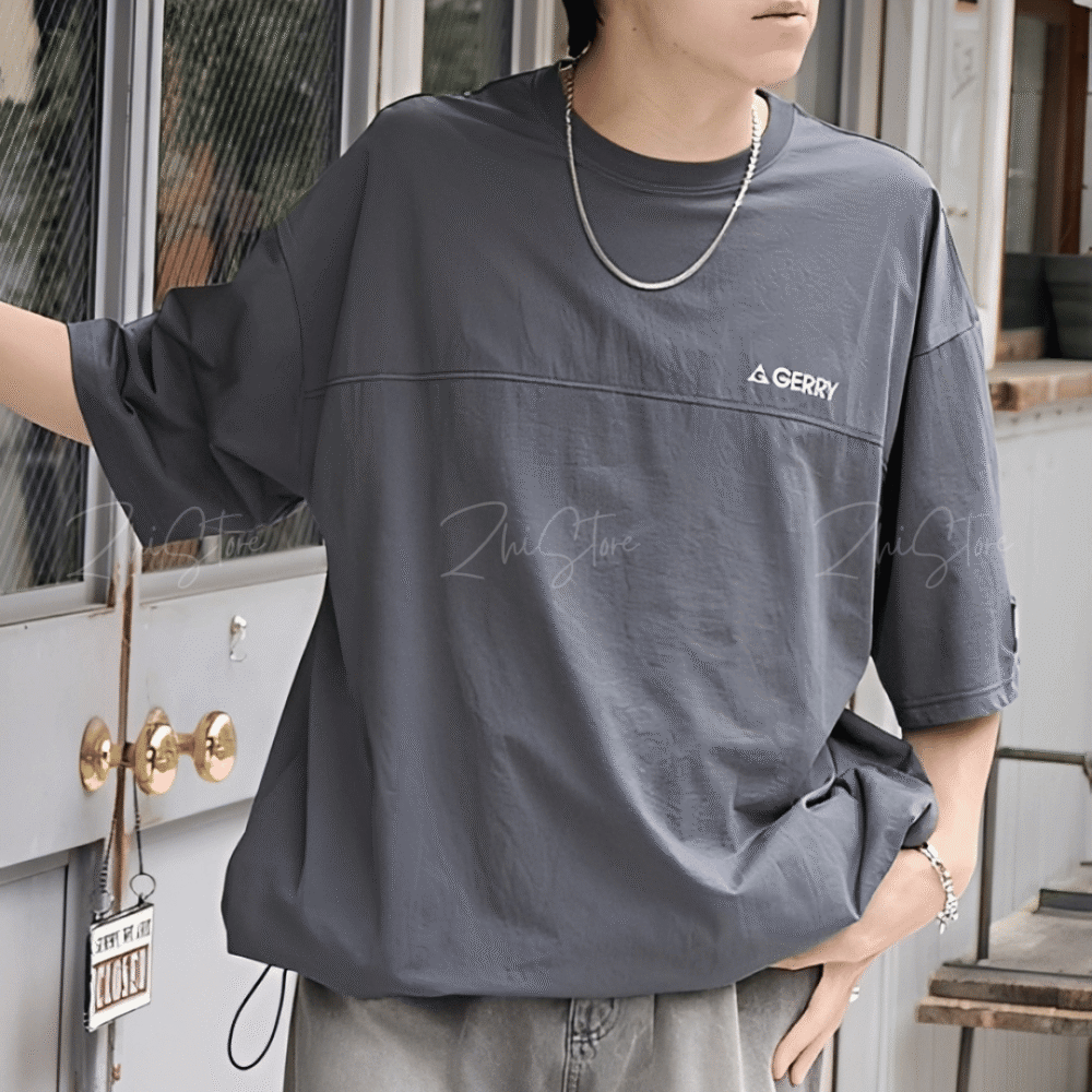 22 日本 GERRY×MONO-MART 別注款 速乾涼感 機能 落肩 短袖上衣 T-shirt 短袖
