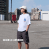MLB 刺繡 落肩 短袖上衣 T-shirt 短袖