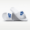 【零碼售出不退換】Nike Victori One Slide 軟Q底 拖鞋 白底藍字 CN9675-102