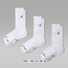 【基本款 & 升級款】Nike Air Jordan【3雙一組】Logo 長襪 休閒襪 襪子 白色 黑色 DX9632-010 DX9632-100 IR6319-100 IR6319-010