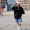 37 日本 GERRY×MONO-MART 別注款 速乾涼感 機能 落肩 短袖上衣 T-shirt 短袖