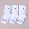 【基本款 & 升級款】Nike Air Jordan【3雙一組】Logo 長襪 休閒襪 襪子 白色 黑色 DX9632-010 DX9632-100 IR6319-100 IR6319-010