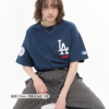 MLB 刺繡 落肩 短袖上衣 T-shirt 短袖