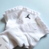 Nike Jordan【3雙一組】木耳邊 中筒襪 襪子 休閒襪 白襪 襪 白色 IR0597-901