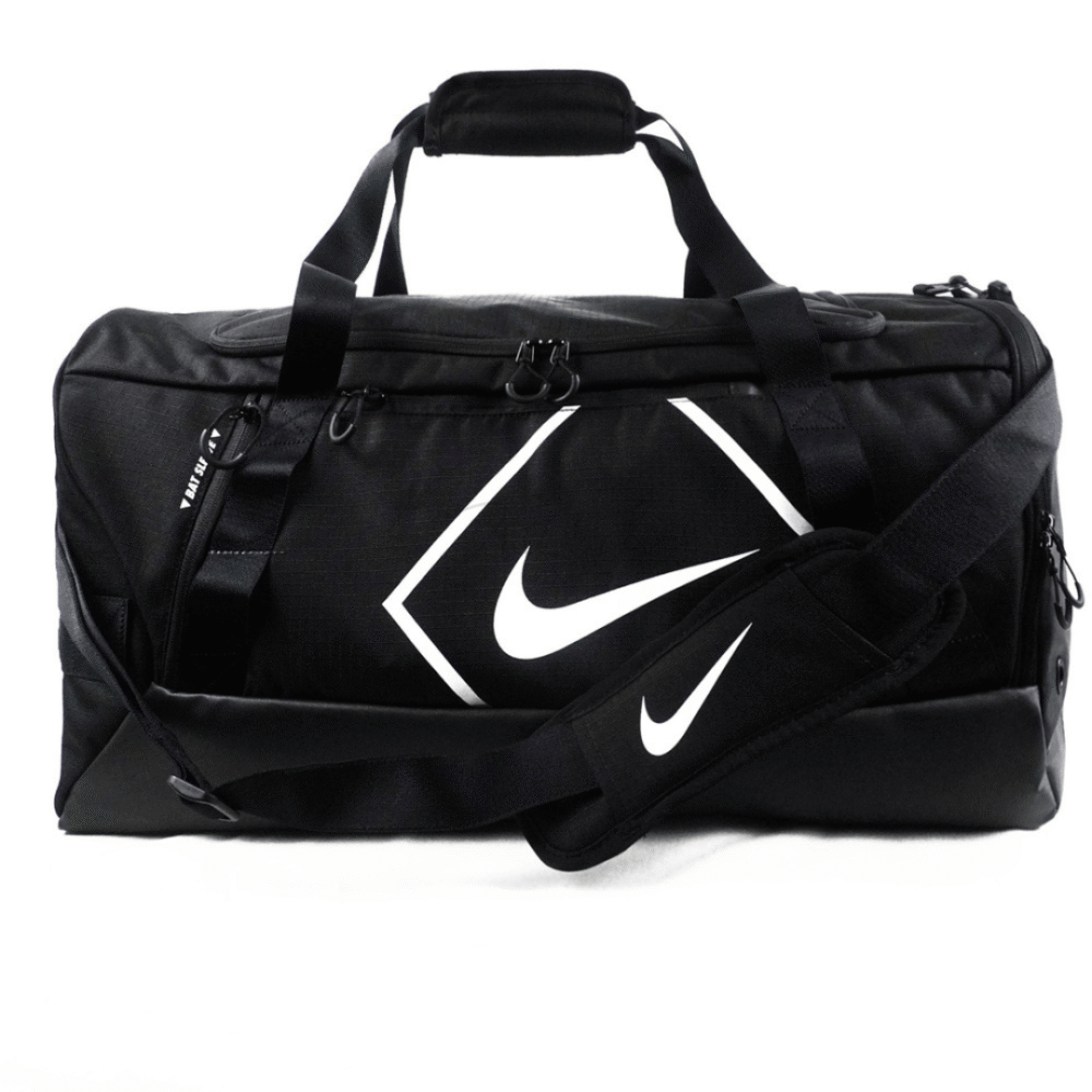1 【福利品出清|售出不退換】Nike Diamond Duffel 重裝訓練袋 棒壘球裝備袋 訓練袋 行李袋 黑色 IB3163-091