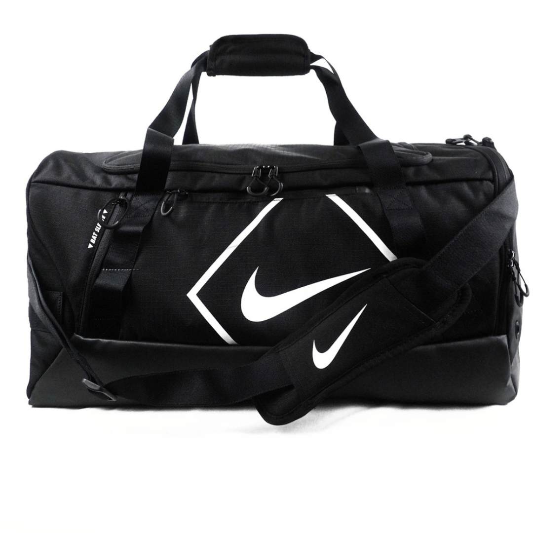 【福利品出清｜售出不退換】Nike Diamond Duffel 重裝訓練袋 棒壘球裝備袋 訓練袋 行李袋 黑色 IB3163-091