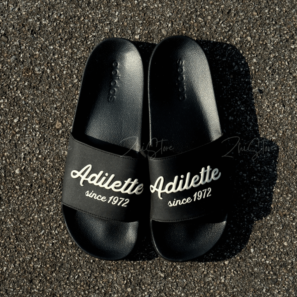 1 【零碼出清|售出不退換】adidas ADILETTE Shower 防水拖鞋 男鞋 黑色 GW8747