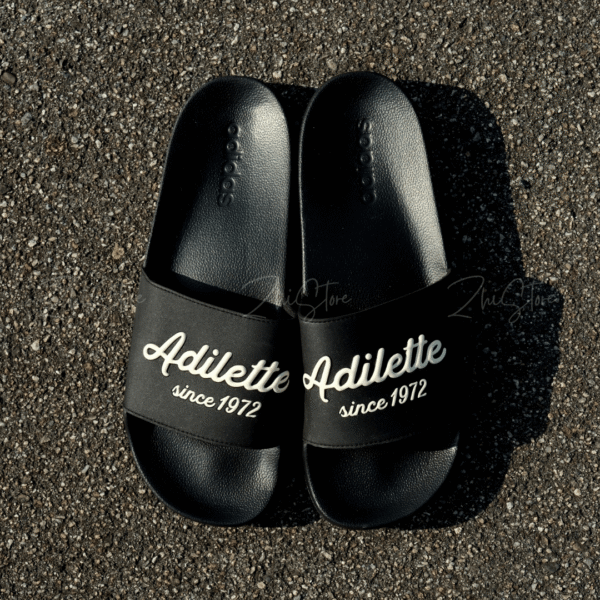 1 【零碼出清|售出不退換】adidas ADILETTE Shower 防水拖鞋 男鞋 黑色 GW8747