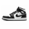 1 【零碼出清|售出不退換】Nike Air Jordan 1 Mid WMNS 黑白 熊貓 高筒 休閒鞋 AJ1 DV0991-101