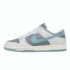 1 【福利品出清|售出不退換】Nike Dunk Low Retro 藍灰 復古 撞色 休閒鞋 板鞋 HF5441-001