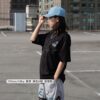KANGOL 中性 涼感 刺繡 Logo 短袖上衣 t恤 短袖 男生上衣 黑色 白 65251028