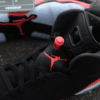 12 【零碼出清|售出不退換】Nike Air Jordan Retro 'Infrared Salesman' 六代 黑紅 大魔王 大童 女鞋 緩震 氣墊 高筒休閒鞋 IQ1275-001