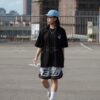 KANGOL 中性 涼感 刺繡 Logo 短袖上衣 t恤 短袖 男生上衣 黑色 白 65251028