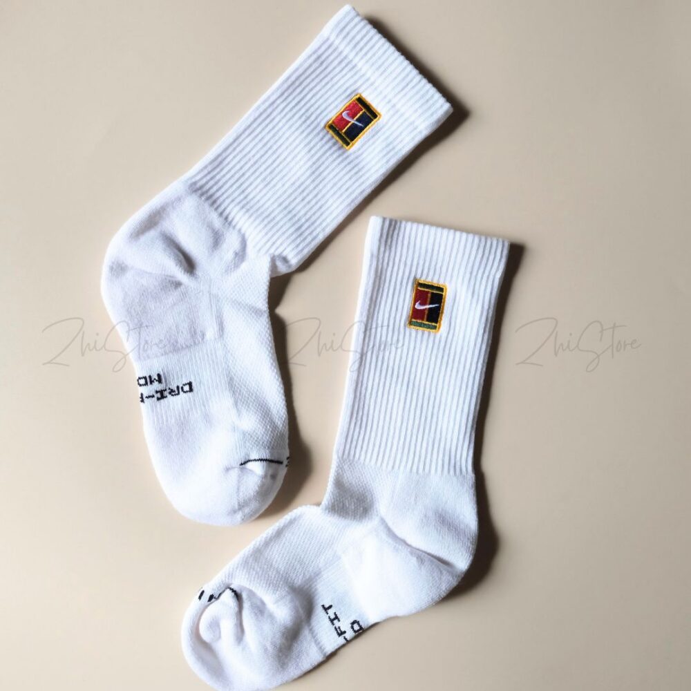 Nike Elevated【3雙一組】刺繡長襪 白襪 白長襪 襪子 男襪 女襪 IH8633-901