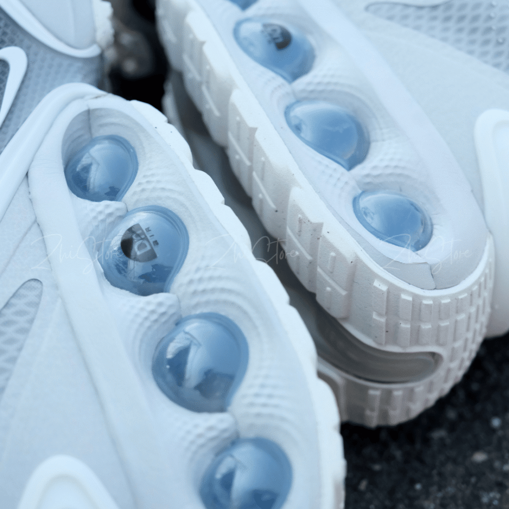 18 【福利品出清|售出不退換】Nike Air Max Dn 'Limestone' 灰色 復古 氣墊 低筒 運動鞋 休閒鞋 DV3337-014